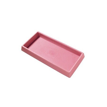 Rectangular saucer