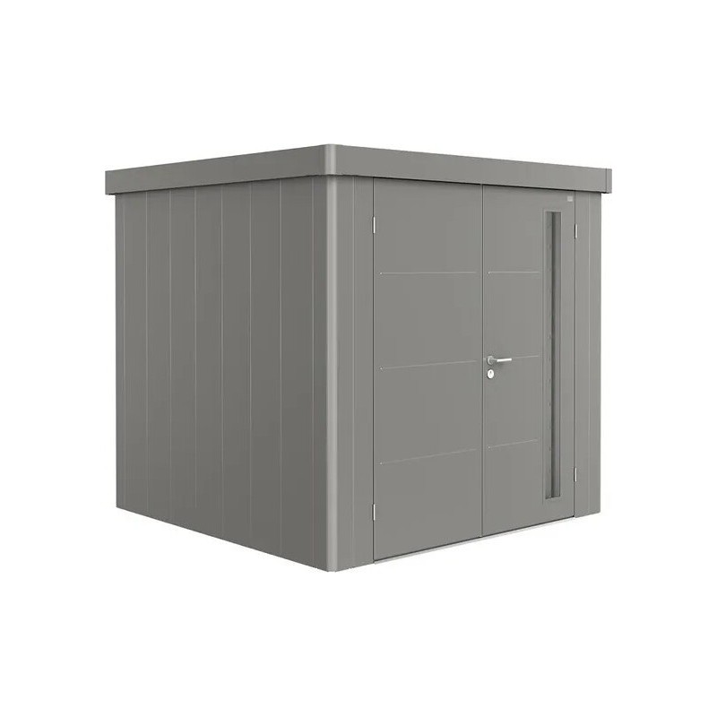 Casetta da Giardino in Metallo NEO 2B Biohort con Porta a Due Battenti