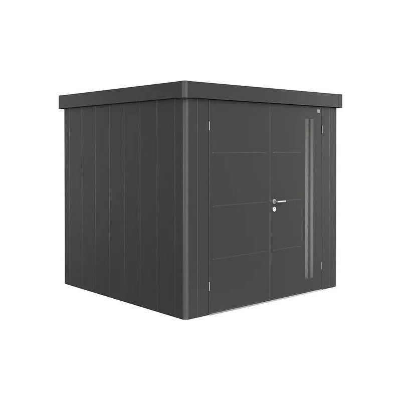 Casetta da Giardino in Metallo NEO 2B Biohort con Porta a Due Battenti