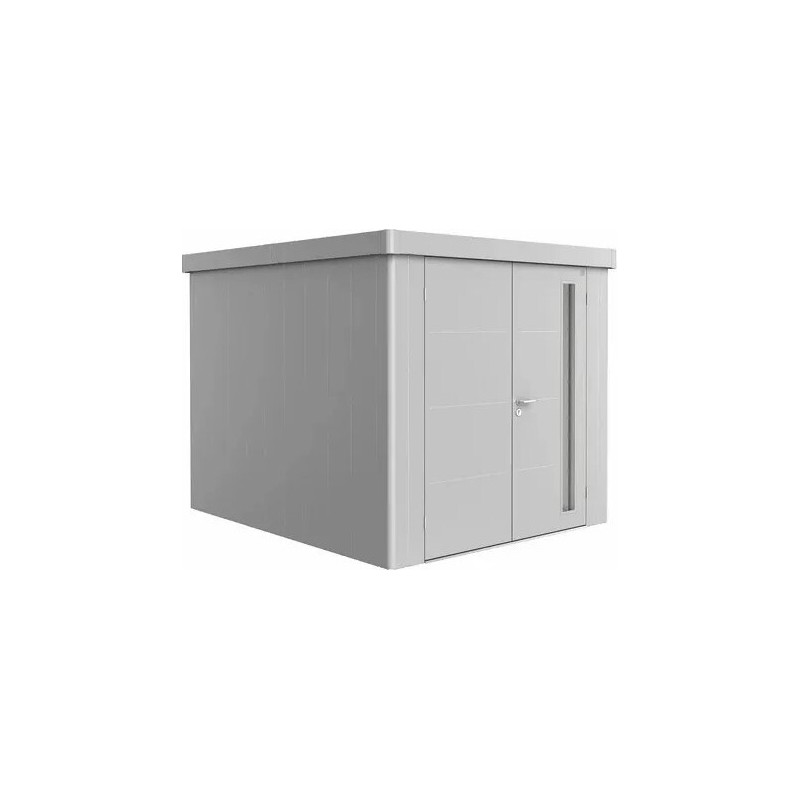 Casetta da Giardino in Metallo NEO 3B Biohort con Porta a Due Battenti