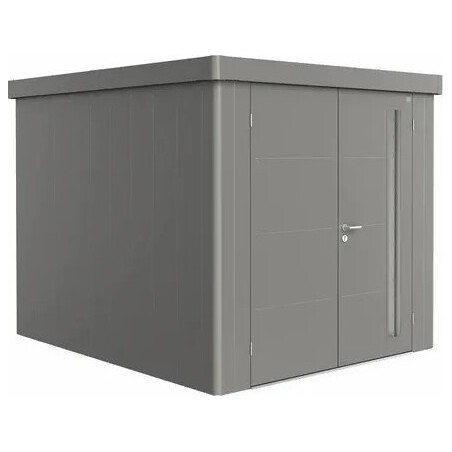 Casetta da Giardino in Metallo NEO 3B Biohort con Porta a Due Battenti