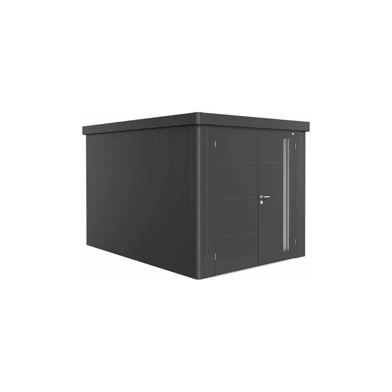 Casetta da Giardino in Metallo NEO 4B Biohort con Porta a Due Battenti