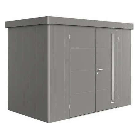 Casetta da Giardino in Metallo NEO 1C Biohort con Porta a Due Battenti