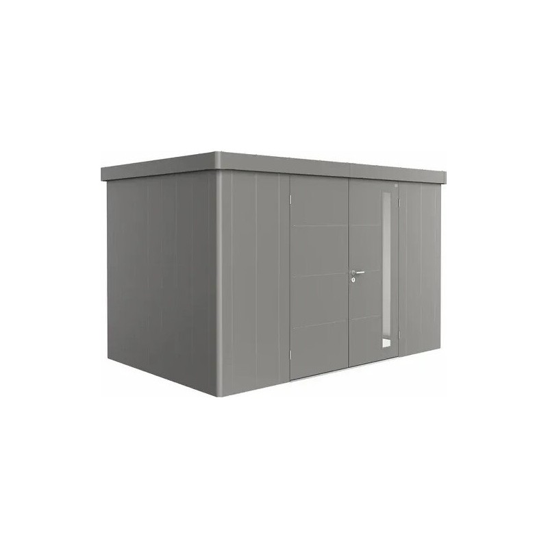 Casetta da Giardino in Metallo NEO 2D Biohort con Porta a Due Battenti