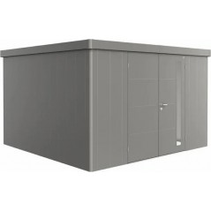 Casetta da Giardino in Metallo NEO 4D Biohort con Porta a Due Battenti