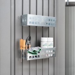 Cestello Porta Oggetti per Casetta in Metallo NEO Biohort