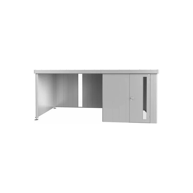 Rear Wall for Side Canopy for Metal Garden Shed NEO Biohort