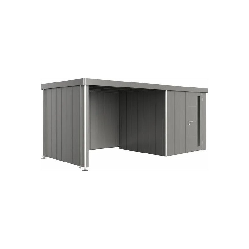 Rear Wall for Side Canopy for Metal Garden Shed NEO Biohort