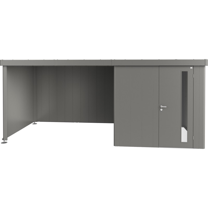 Rear Wall for Side Canopy for Metal Garden Shed NEO Biohort