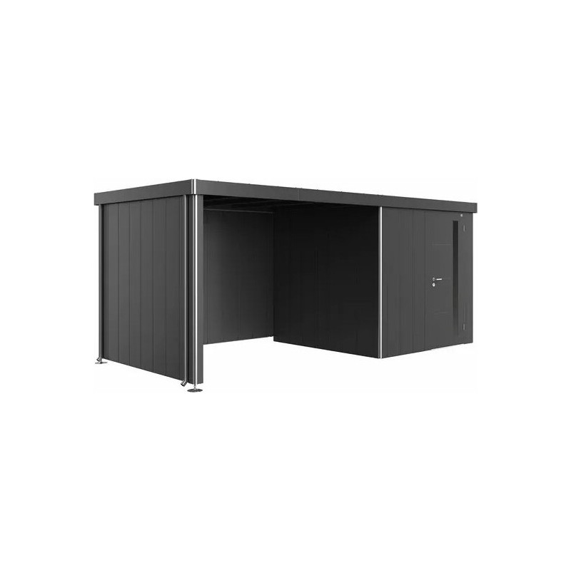 Parete Posteriore per Tettoia Laterale per Casetta in Metallo NEO