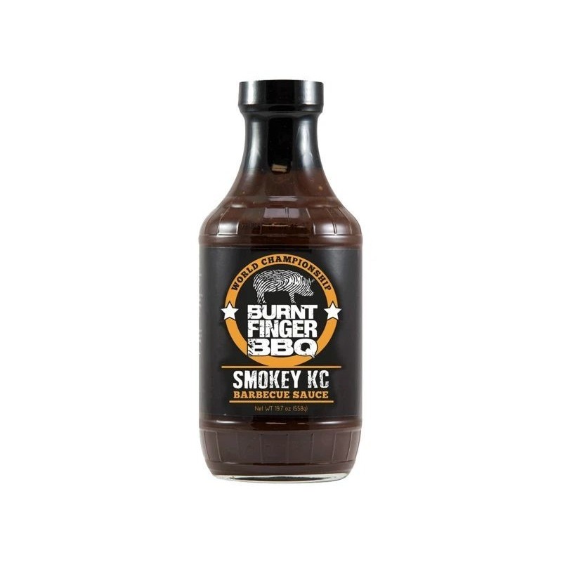 Burnt Finger Smokey Kc BBQ Sauce - 558 gr (19,7 oz) Burnt Finger Smokey Kc BBQ Sauce - 558 gr (19,7 oz)