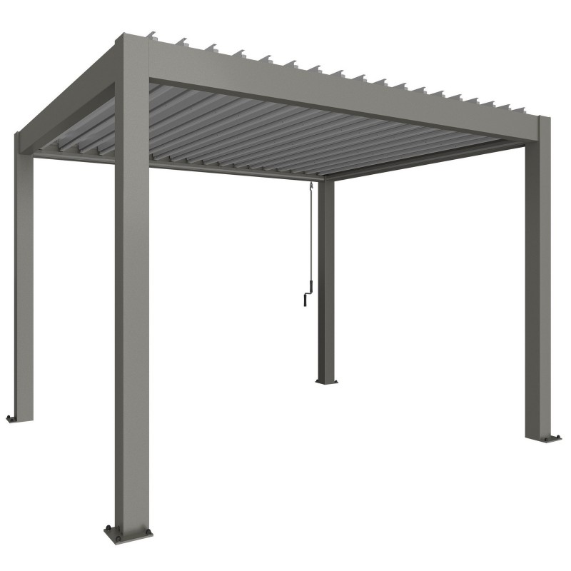 Pergola in Metallo Biohort 3.5x3 m