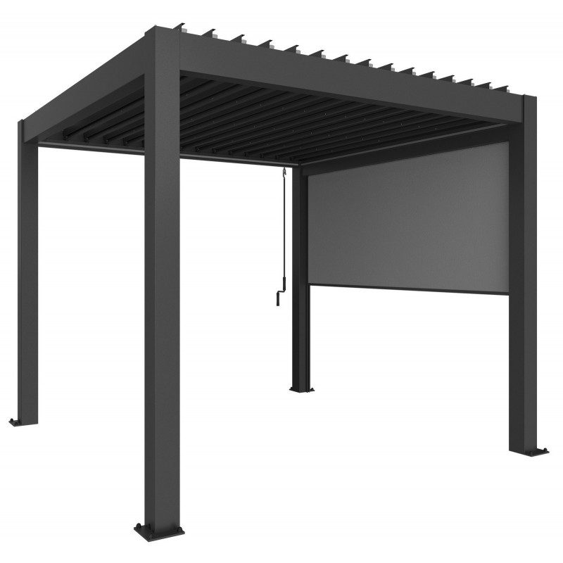 Zip Drop Awning Biohort Metal Pergola
