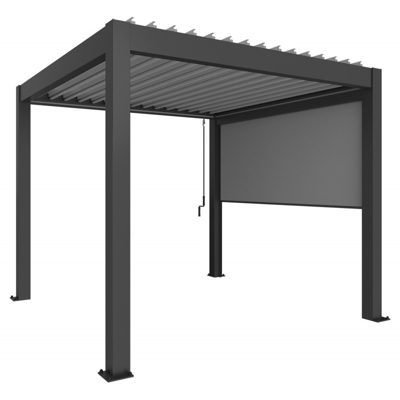Zip Drop Awning Biohort Metal Pergola
