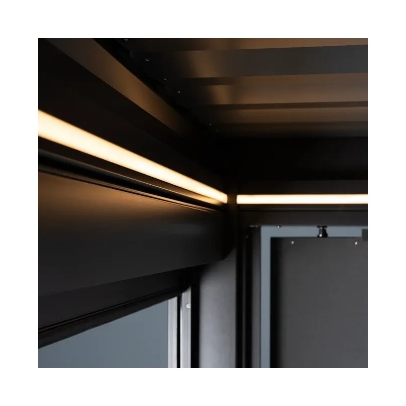 Warm White LED Lighting for Biohort Metal Pergola Warm White LED Lighting for Biohort Metal Pergola