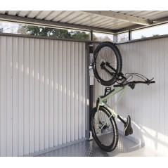 Telaio Porta Bici Bike Lift per Casetta in Metallo Biohort