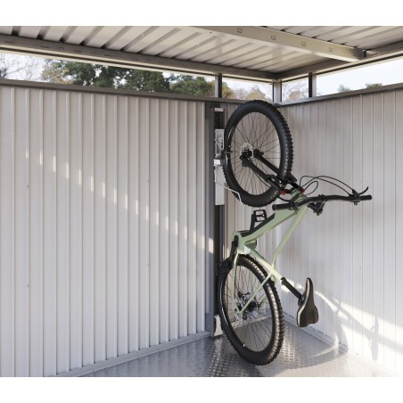 Telaio Porta Bici Bike Lift per Casetta in Metallo Biohort