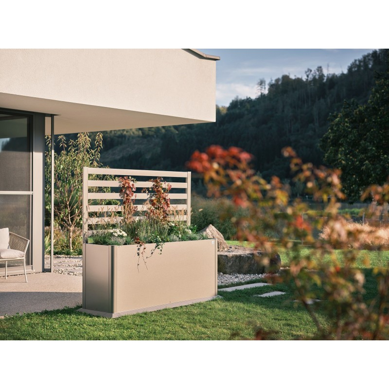 Privacy Screen for Climbing Plants for BELVEDERE Metal Planter Biohort