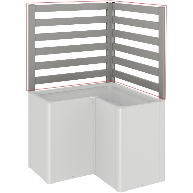 Privacy Screen for Climbing Plants for BELVEDERE L Metal Planter Biohort