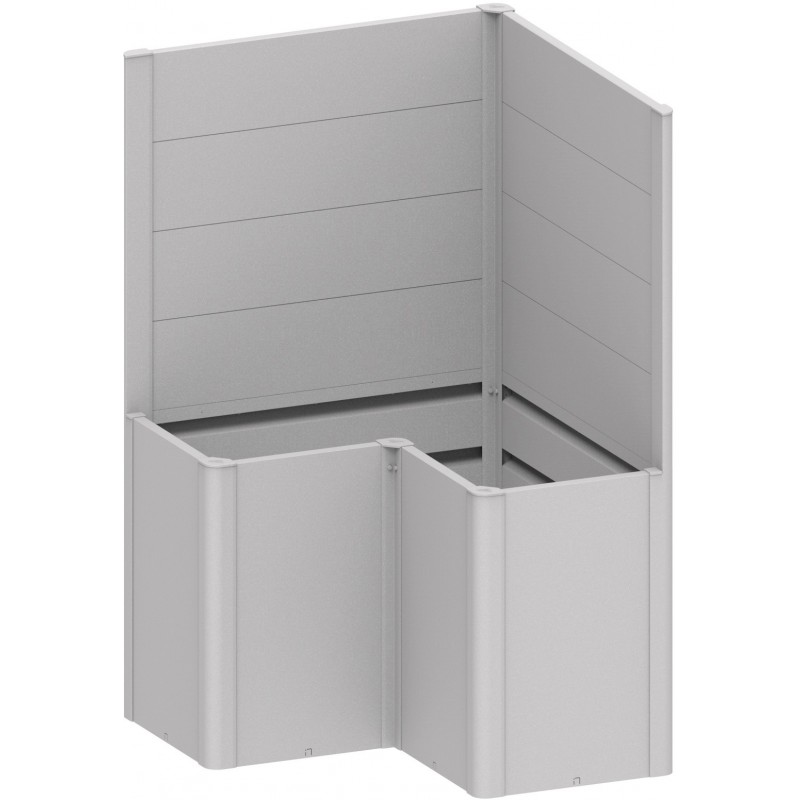 BELVEDERE L Metal Planter Privacy Screen Biohort BELVEDERE L Metal Planter Privacy Screen Biohort