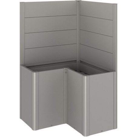 BELVEDERE L Metal Planter Privacy Screen Biohort