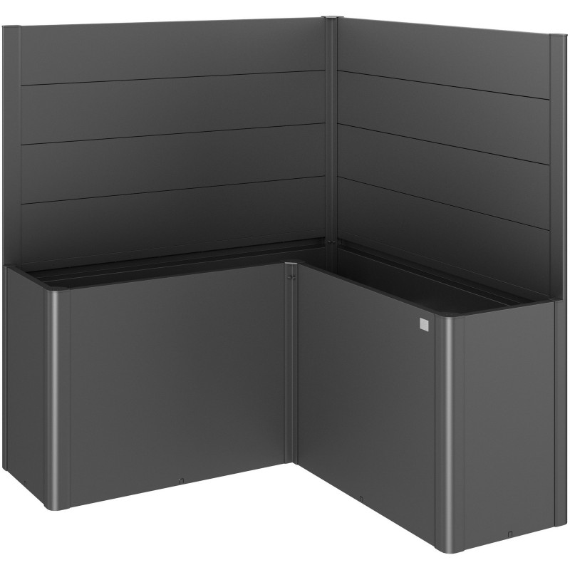 BELVEDERE L Metal Planter Privacy Screen Biohort BELVEDERE L Metal Planter Privacy Screen Biohort