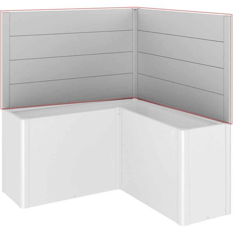 BELVEDERE L Metal Planter Privacy Screen Biohort BELVEDERE L Metal Planter Privacy Screen Biohort