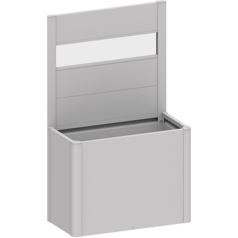 Privacy Screen with Glass Element for BELVEDERE Metal Planter Biohort Privacy Screen with Glass Element for BELVEDERE Metal Planter Biohort