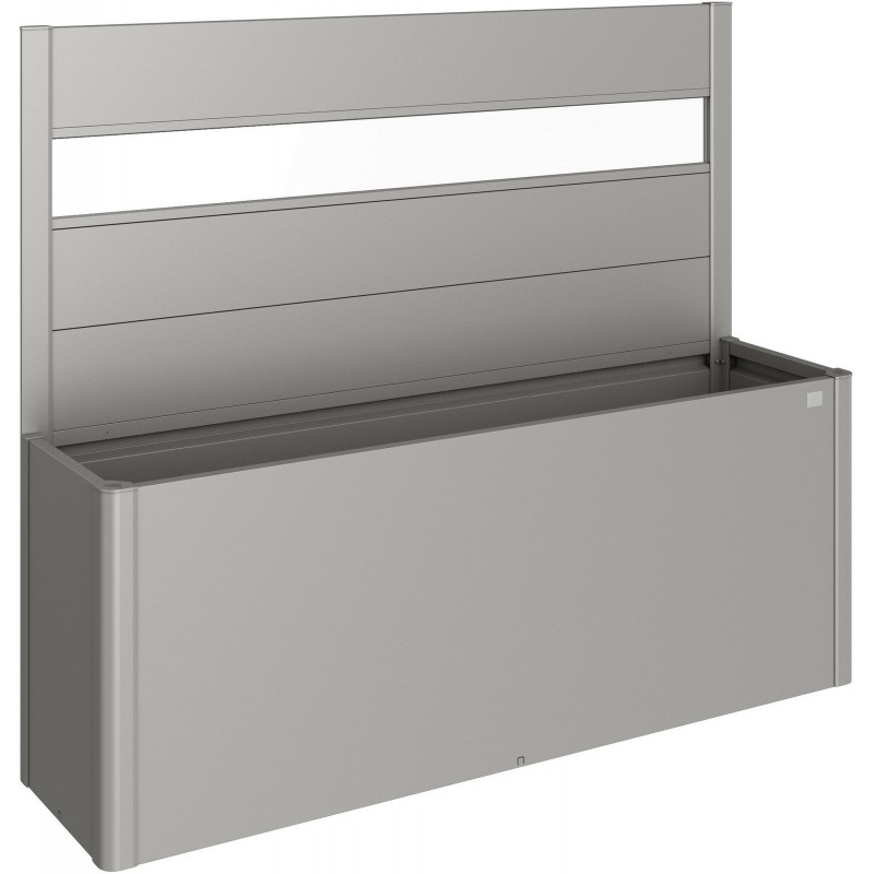 Privacy Screen with Glass Element for BELVEDERE Metal Planter Biohort Privacy Screen with Glass Element for BELVEDERE Metal Planter Biohort