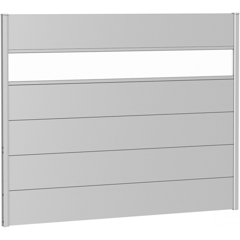 Biohort Metal Privacy Screen 135 with Glass Element Biohort Metal Privacy Screen 135 with Glass Element