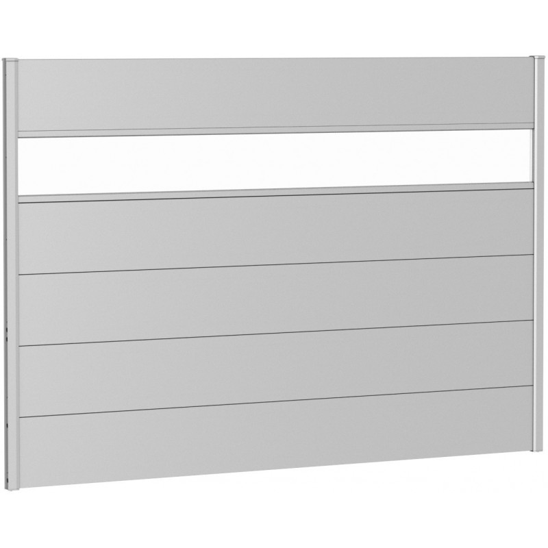 Biohort Metal Privacy Screen 135 with Glass Element Biohort Metal Privacy Screen 135 with Glass Element