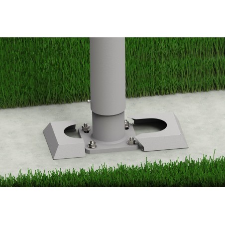 Supporti da Tassellare per Frangivista in Metallo Biohort