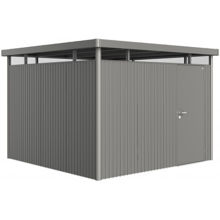 Casetta da Giardino in Metallo HIGHLINE 6 con Porta a Due Battenti Biohort