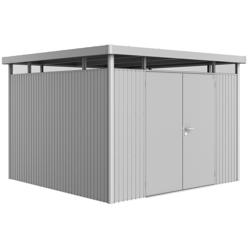 HIGHLINE 6 Metal Garden Shed with Double Door Biohort
