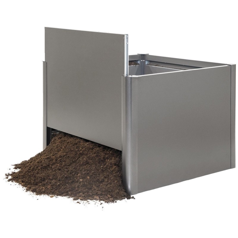 Aiuola Rialzata 2 x 0.5 m in Metallo Biohort