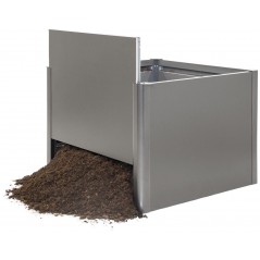 Raised Bed 4 x 1 m in Metal Biohort