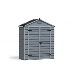 Canopia Skylight Casetta Da Giardino in Policarbonato 90X185X217 cm Grigio