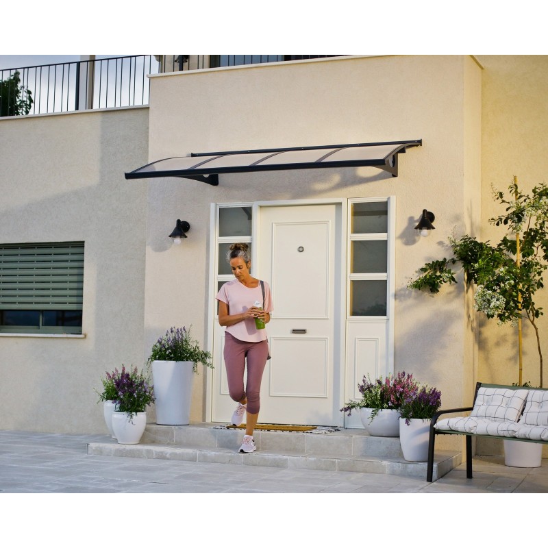 Canopia Herald Pensilina Da Esterno 223X140 cm Trasparente