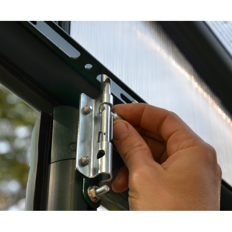 Canopia Grand Gardener Hybrid Polycarbonate Garden Greenhouse 637X265X238 cm Green Canopia Grand Gardener Hybrid Polycarbonate Garden Greenhouse 637X265X238 cm Green