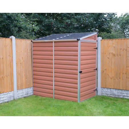 Canopia Skylight Polycarbonate Garden Shed 176X120X203 cm Amber