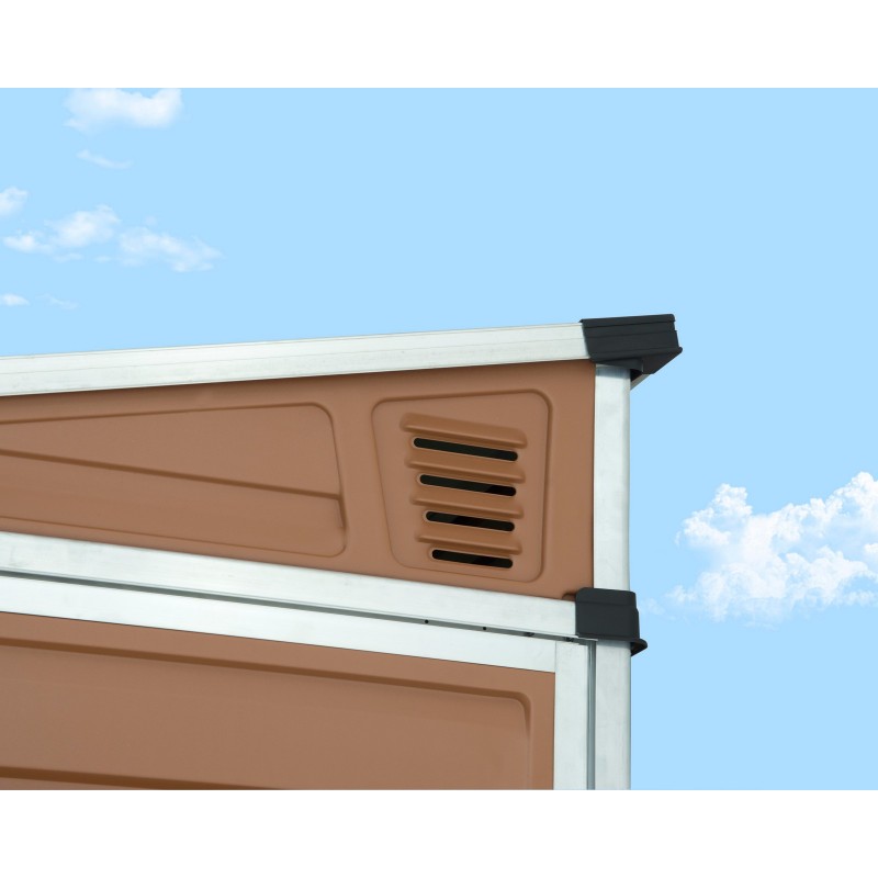 Canopia Skylight Polycarbonate Garden Shed 176X120X203 cm Amber Canopia Skylight Polycarbonate Garden Shed 176X120X203 cm Amber