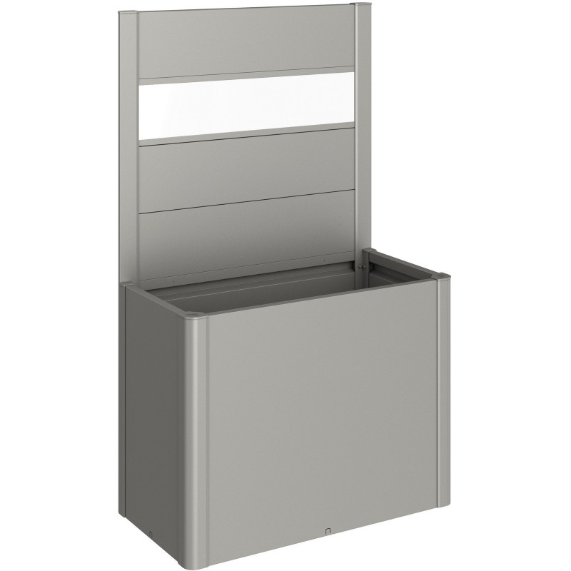 Frangivista con Elemento Vetro per Aiuola Rialzata in Metallo Biohort Frangivista con Elemento Vetro per Aiuola Rialzata in Metallo Biohort