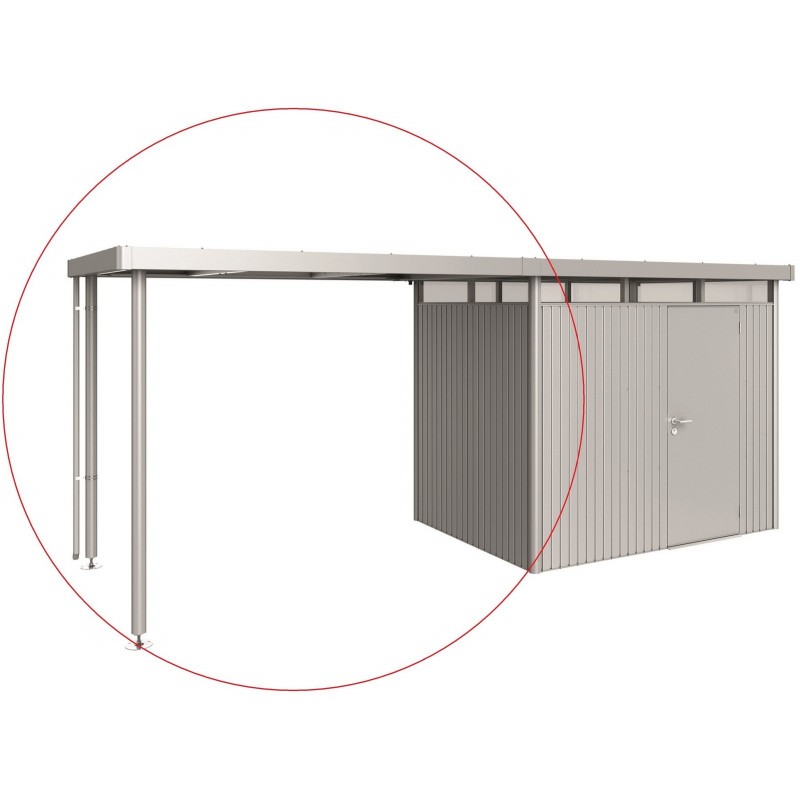 Side Canopy L for HIGHLINE Biohort Metal House Side Canopy L for HIGHLINE Biohort Metal House