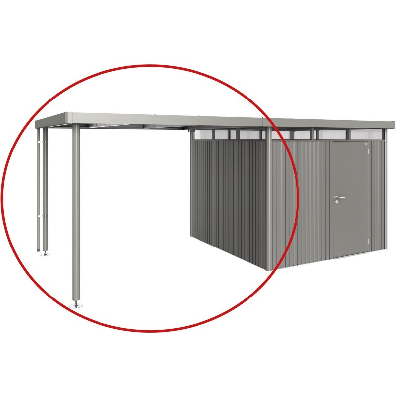 Side Canopy L for HIGHLINE Biohort Metal House Side Canopy L for HIGHLINE Biohort Metal House