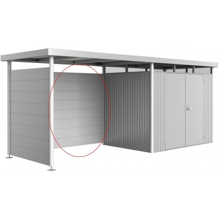 Rear Wall for Side Canopy for HIGHLINE Biohort Metal House
