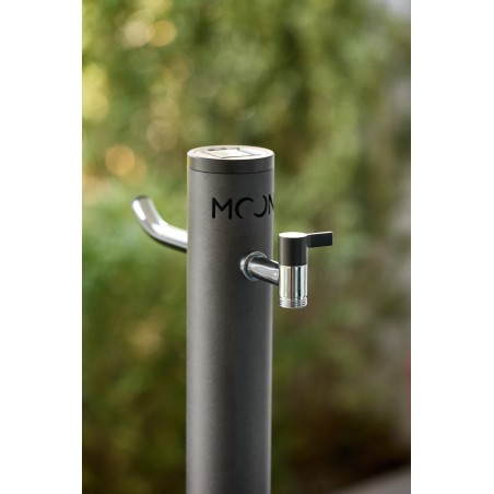 Fontana da Giardino Aquapoint Moon Ground Grigio Antracite