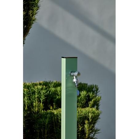 Aquapoint Triangle Ground Garden Column Fountain Khaki Green