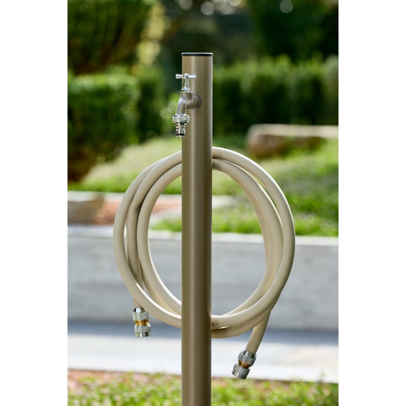 Aquapoint Loop Ground Garden Column Fountain Dove Grey Aquapoint Loop Ground Garden Column Fountain Dove Grey