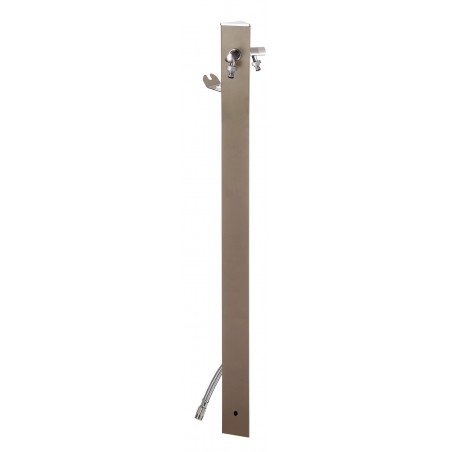 Aquapoint Triangle Underground Garden Column Fountain Dove Grey