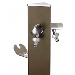 Fontana da Giardino Aquapoint Triangle da Interrare Verde Sottobosco